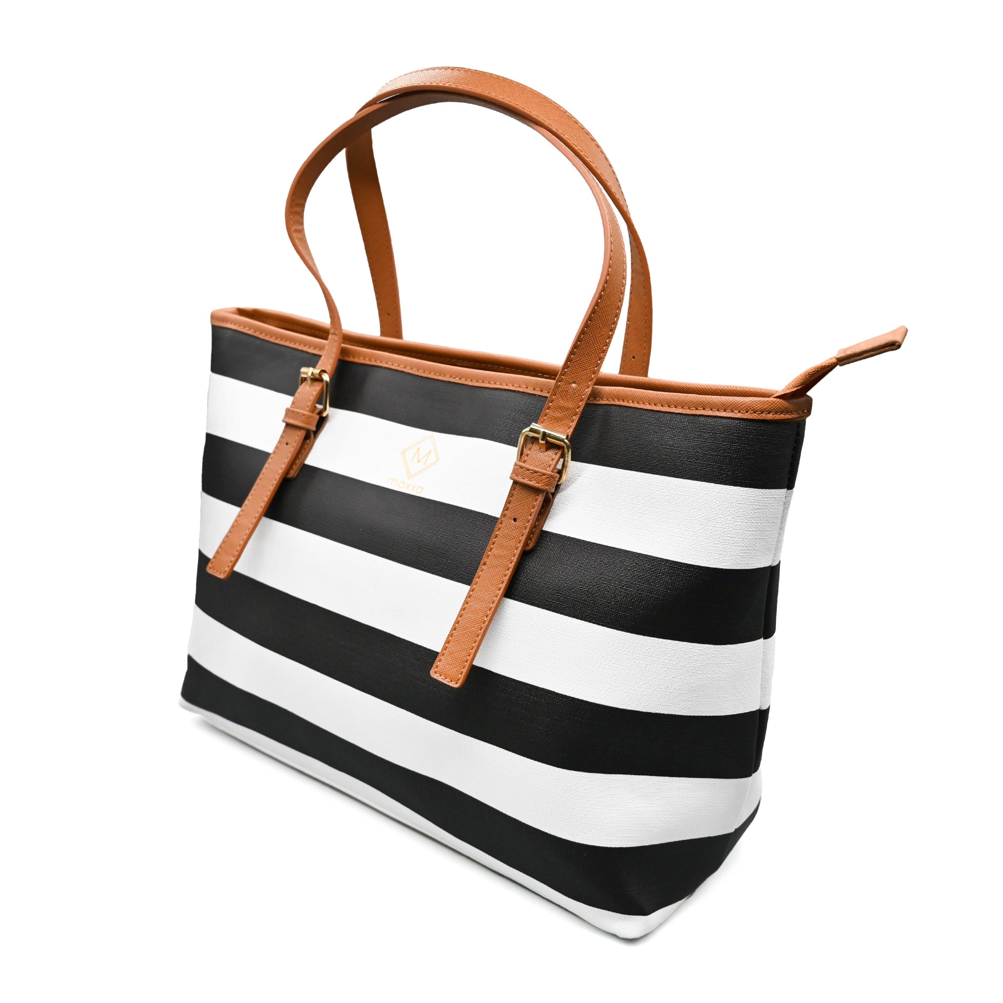 Moxxa Tia Black White Stripes - Handbag - Umoja Africa Kenya